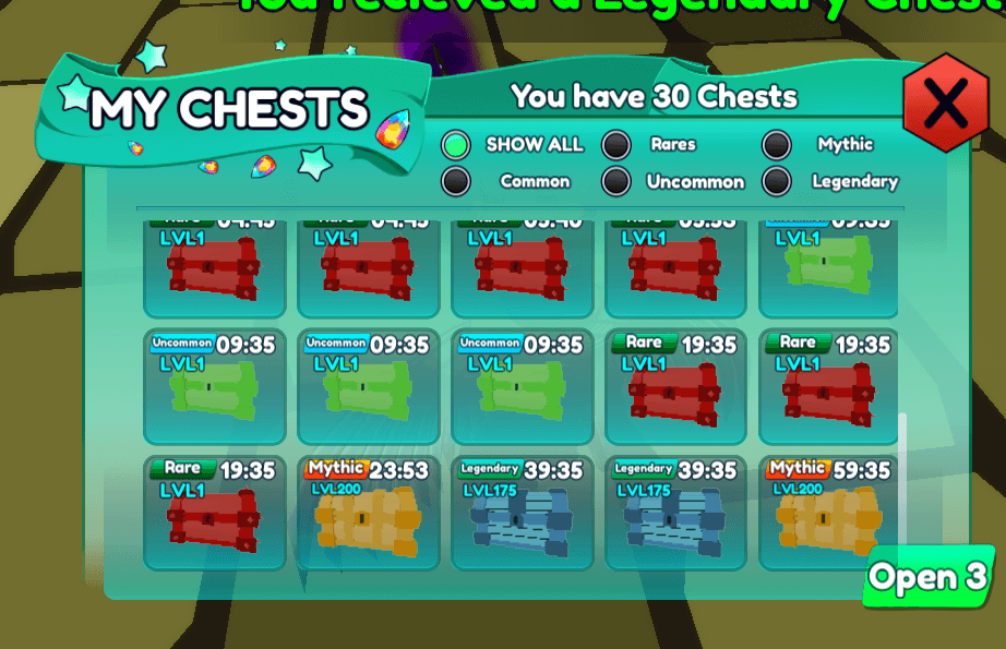 Inventory + Chests